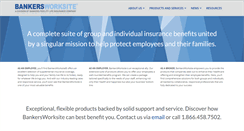 Desktop Screenshot of bankersworksite.com